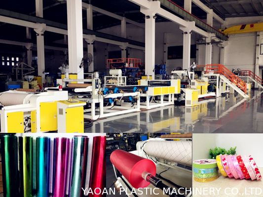 AF-1000mm PP Jumbo Roll Ribbon Film Sheet Wytłaczanie maszyny do pakowania prezentów